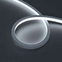 Лента герметичная MOONLIGHT-TOP-X320-13x12mm 24V White6000 (5 W/m, IP67, sauna, 15m, wire x2) (Arlight, Вывод вниз, 3 года)