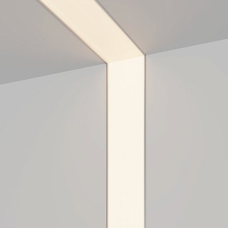 Профиль LINIA45-FANTOM-2000 ANOD (Arlight, Алюминий)