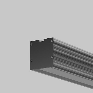 Комплект заглушек (для профиля 50×50) 2 шт., ALM-5050T-B-EC 642047