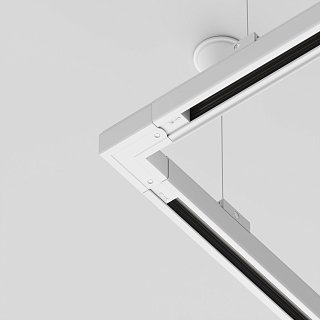 Коннектор угловой внутренний Trinity белый