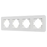 Рамка стеклянная FRM-OMALI-GS-4-WH (Arlight, -)