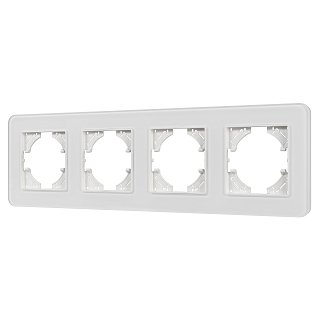 Рамка стеклянная FRM-OMALI-SFGS-4-WH (Arlight, -)