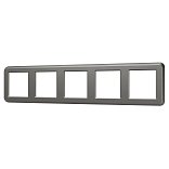 Рамка пластиковая FRM-VERSA-PL-5-GR (Arlight, -)