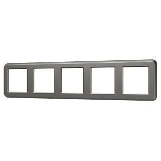 Рамка пластиковая FRM-VERSA-PL-5-GR (Arlight, -)