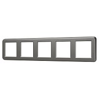 Рамка пластиковая FRM-VERSA-PL-5-GR (Arlight, -)