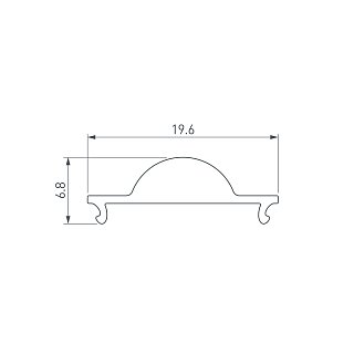 Экран ARH-WIDE-B-H20-2000 Lens Clear-PM (Arlight, Пластик)