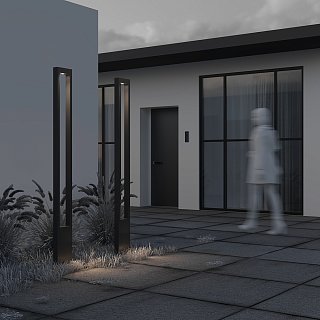 Садово-парковый светильник Bonn 3000К 25Вт IP 65