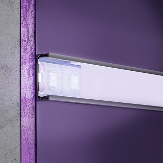 Светодиодная лента 12В 2835 9,6Вт/м 6000K 5м IP65