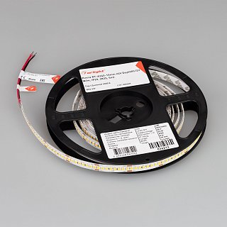 Светодиодная лента RT-A240-10mm 24V Day4000 (22 W/m, IP20, 2835, 5m) (Arlight, высок.эфф.150 лм/Вт)