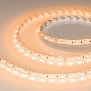 Светодиодная лента RT-B60-10mm 24V Orange (14.4 W/m, IP20, 5060, 5m) (Arlight, 14.4 Вт/м, IP20)
