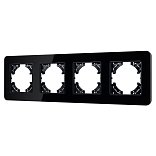 Рамка стеклянная FRM-OMALI-GS-4-BK (Arlight, -)