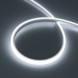 Лента герметичная WAVE-TOP-PU-A144-10x10mm 24V White5700 (5 W/m, IP68, 1m, wire x1) (Arlight, Вывод боковой, 3 года)