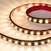 Светодиодная лента герметичная FLT-PS-A42-BLACK-23mm 24V Warm2700 (21 W/m, IP67, 15deg, 5m) (Arlight, -)