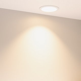 Светильник MS-ALORA-BUILT-R106-9W Day4000-MIX (WH, 40 deg, TRIAC) (Arlight, IP54 Пластик, 3 года)