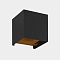 Светильник настенный JY BIG-KUB черный, LW-A803L-BL-WW