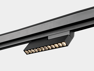 Светильник-книжка дарклайт, серия SY-LINK, Черный, 12Вт, IP20, Нейтральный белый (4000К), SY-LINK-FL-BL-12-NW