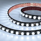 Светодиодная лента герметичная FLT-PS-A42-BLACK-23mm 24V White6000 (21 W/m, IP67, 30deg, 5m) (Arlight, -)