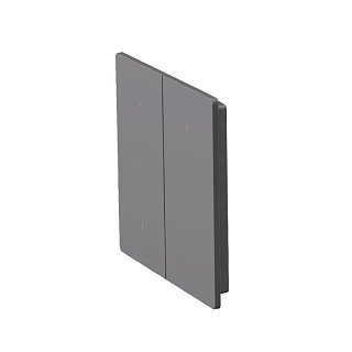 Умный настенный выключатель H2 (2 кнопки, 1 канал) | Aqara Light Switch H2 EU