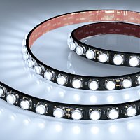 Светодиодная лента герметичная FLT-PS-A42-BLACK-23mm 24V White6000 (21 W/m, IP67, 30deg, 5m) (Arlight, -)