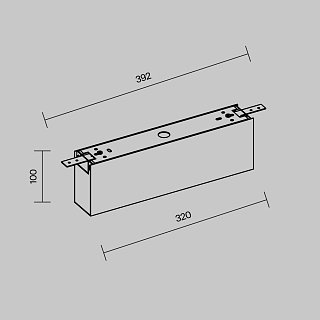 Короб для блока питания Elasity IP