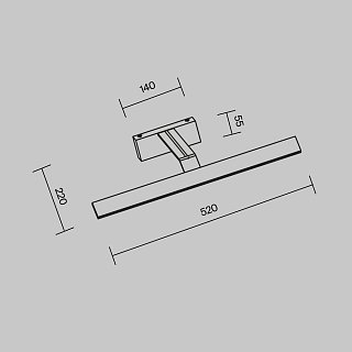 Подсветка Decart 4000К 12Вт IP 20