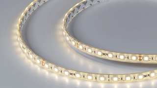 Светодиодная лента 5050, 60 LED/м, 14,4 Вт/м, 24В , IP68, Цвет: Теплый белый, SWG560-24-14.4-WW-68-M