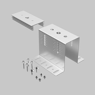 Крепеж для установки шинопровода Gravity в деревянный потолок