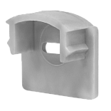 Заглушка торцевая для профиля ELF-ПН1216, с отверстием