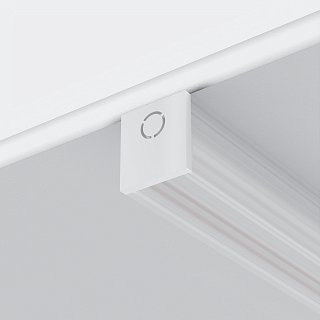 Заглушки для накладного низкопрофильного шинопровода Exility 2шт.