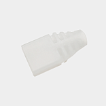 Заглушка силиконовая прямая с боковым отверстием для неоновой ленты 6×12 мм END-CC2120-E