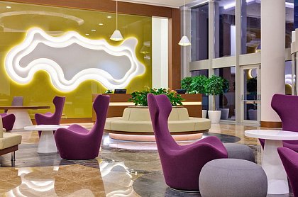 Светодиодная подсветка отеля RADISSON BLU RESORT &CONGRESS CENTRE, г. Сочи