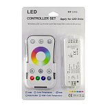 Комплект ELFLED (RGB-контроллер V3 и Пульт 1-зоновый 2.4G, белый)
