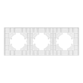 Рамка пластиковая FRM-PERIO-PL-3-WH (Arlight, -)