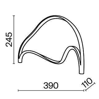 Настольный светильник Plons 3000К 12Вт