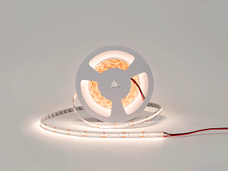 Светодиодная лента LUX, 2835, 240 LED/м, 14,4 Вт/м, 24В, IP33, Теплый белый (3000K), DSG-HE2240-24-WW-33