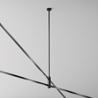 Крепление потолочное Long двойное 700мм Flarity черный