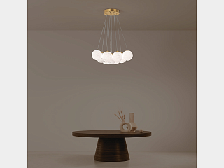 Светильник потолочный подвесной серии Galaktika, GL-CL140BR-80-WW