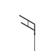 Кронштейн OXOR-SG2-1000x76-L1000 BLACK (Arlight, Сталь)