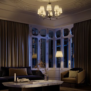 Люстра Riverside E14х8