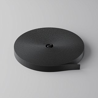 Токопроводящая текстильная лента 5м Parity серая