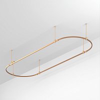 Основание ART-APRIORI-OVAL-ROD-400-3000x1000 (GD) (Arlight, IP20 Металл, 3 года)