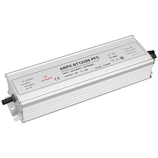 Блок питания ARPV-ST12350 PFC (12V, 29.0A, 350W) (Arlight, IP67 Металл, 5 лет)
