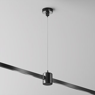 Подвес тросовый Hang с прямым коннектором питания Flarity черный