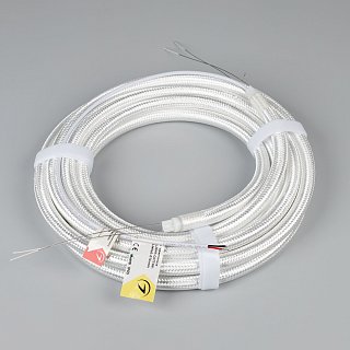 Лента герметичная MOONLIGHT-COTTON-TOP-S-M560-D13xmm 24V Day4000 (11 W/m, IP65, 5m, wire x1) (Arlight, Вывод прямой, 3 года)