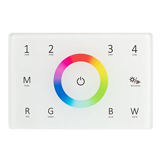 Панель Sens SMART-P85-RGBW White (230V, 4 зоны, 2.4G) (Arlight, IP20 Пластик, 5 лет)