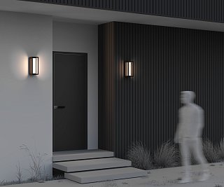 Настенный светильник (бра) Expo 3000К 12Вт IP 54