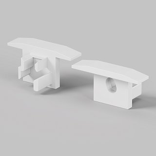 Комплект заглушек (для профиля ALM-0808-S-2M) 2 шт. 642084