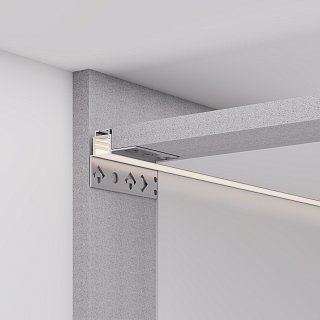 Профиль ARH-CEIL-S16-FANTOM-EDGE-2000 ANOD (Arlight, Алюминий)