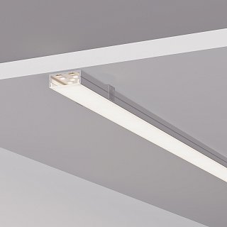 Профиль с экраном ARH-WIDE-H10-2000 ANOD+OPAL (Arlight, Алюминий)