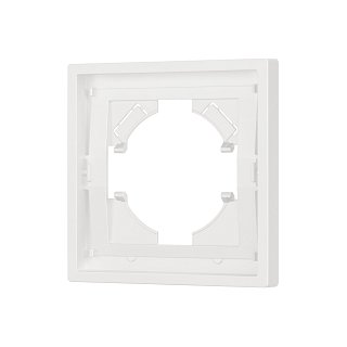 Рамка пластиковая FRM-TENDO-SFPL-1-WH (Arlight, -)